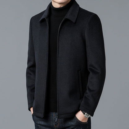 Men's Tailored Fit Wool Blend Jacket