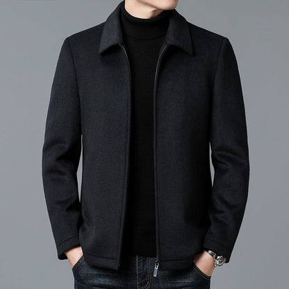 Men's Tailored Fit Wool Blend Jacket
