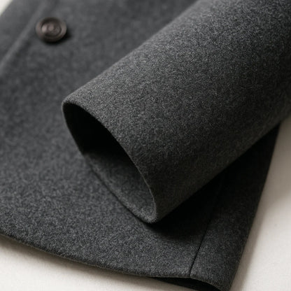 Men's Tailored Long Overcoat