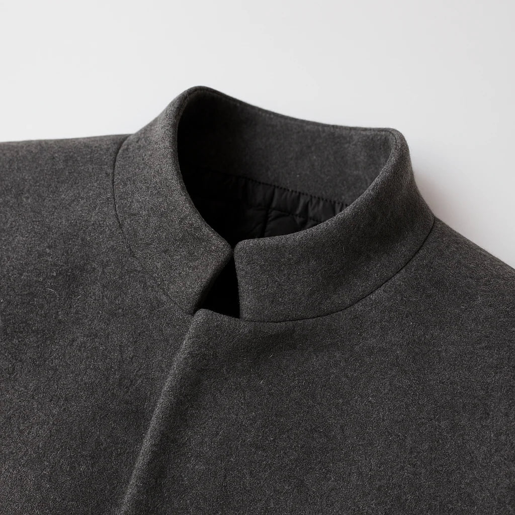Men's Tailored Long Overcoat