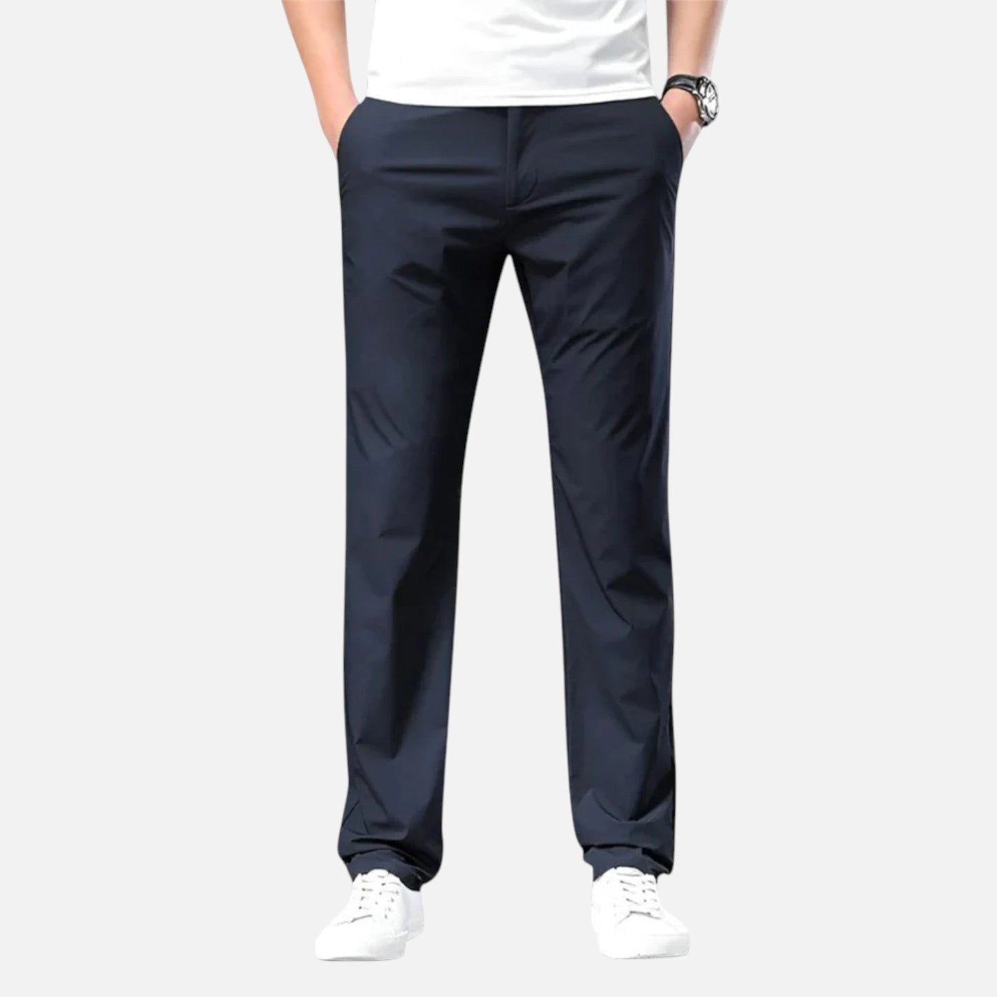Men's Tailored Straight Fit Chinos