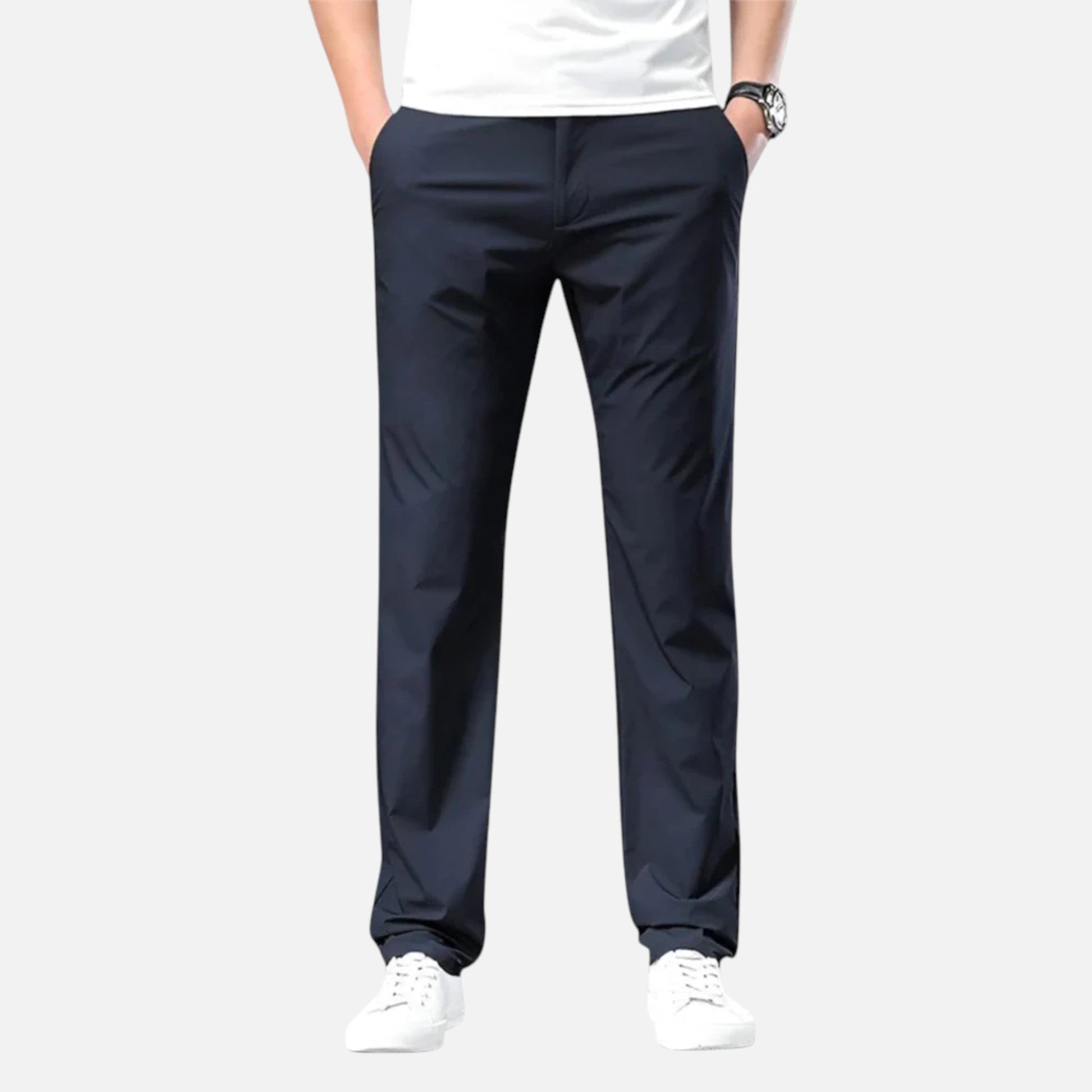 Men's Tailored Straight Fit Chinos