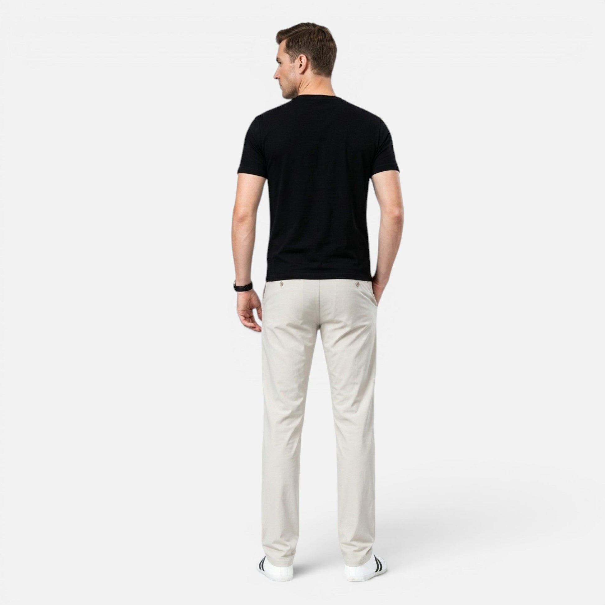 Men's Tailored Straight Fit Chinos