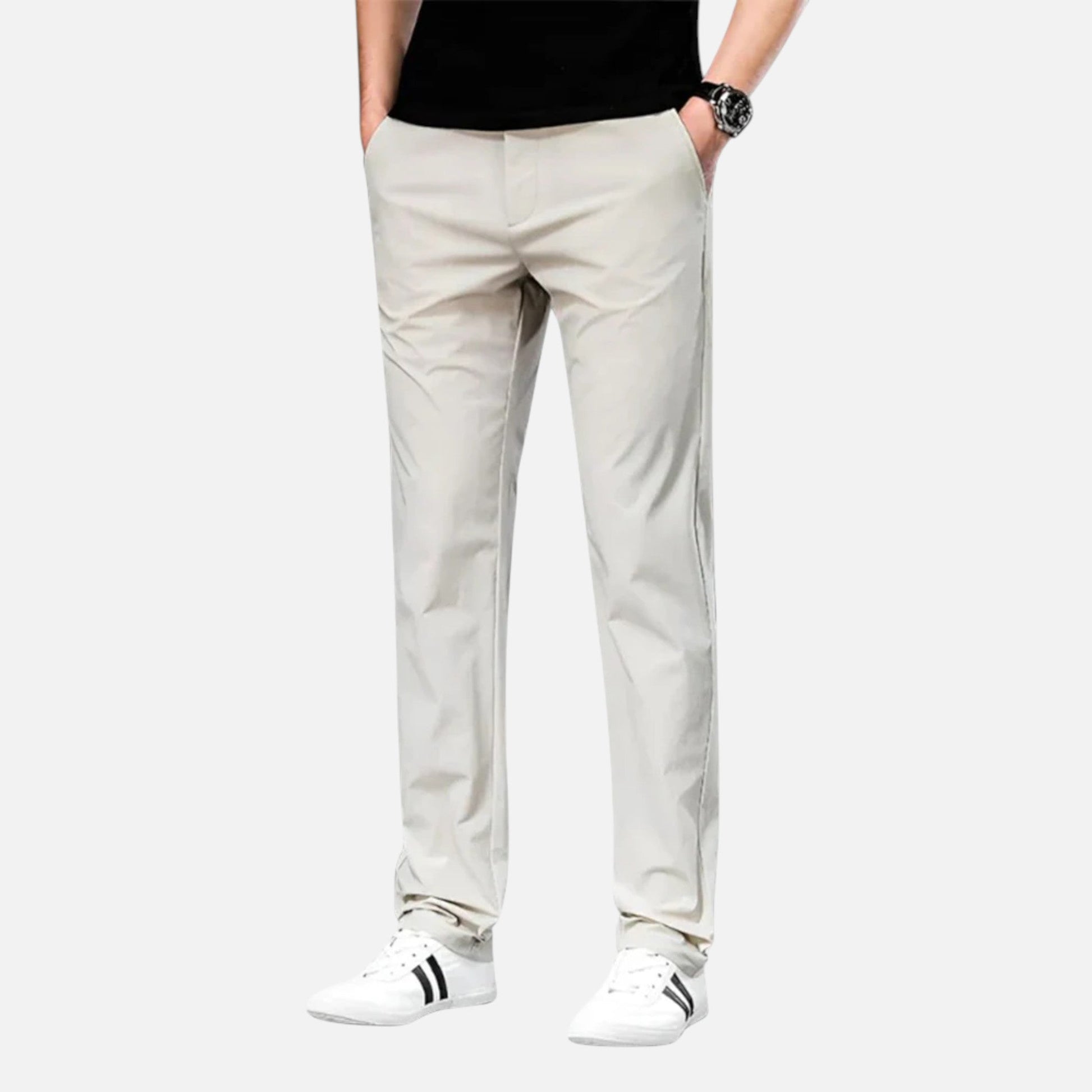 Men's Tailored Straight Fit Chinos