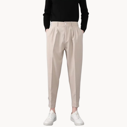 Men's Tapered Dress Trousers
