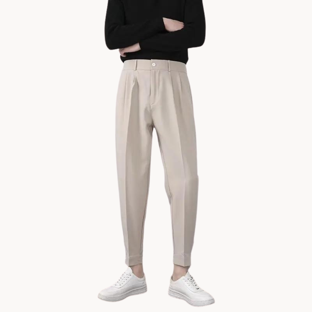 Men's Tapered Dress Trousers