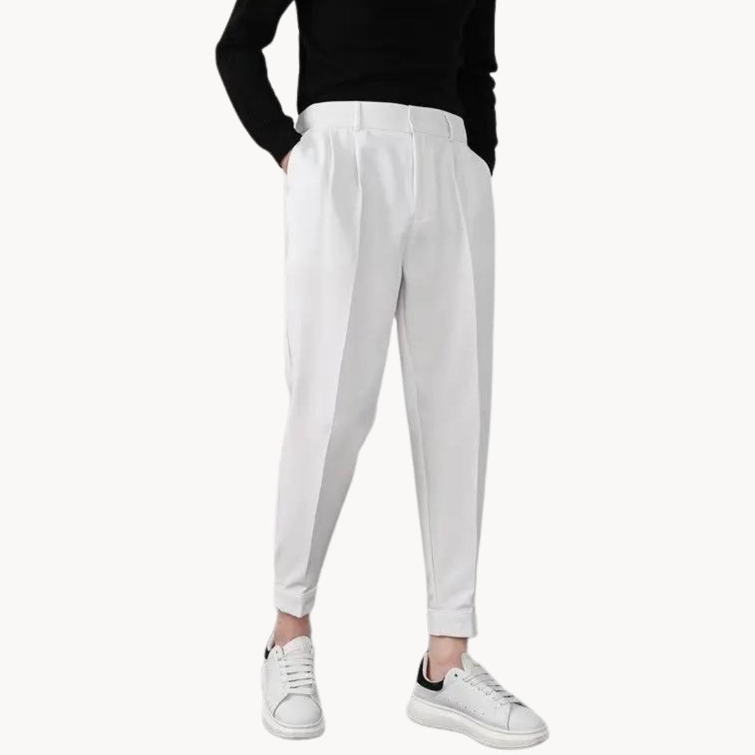 Men's Tapered Dress Trousers