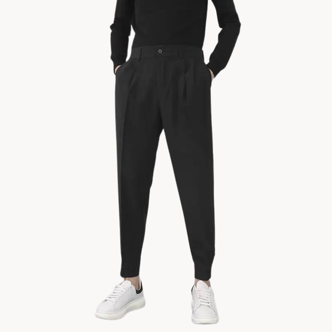 Men's Tapered Dress Trousers