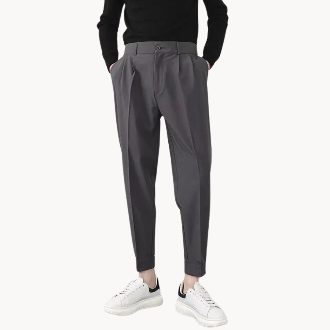 Men's Tapered Dress Trousers