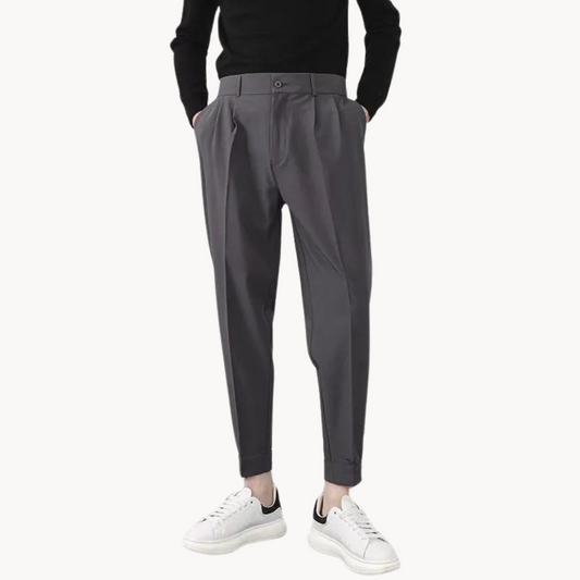 Men's Tapered Dress Trousers