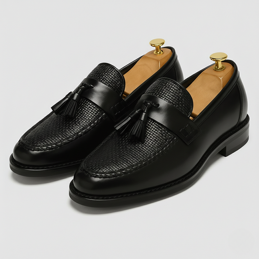Men's Tassel Loafers - Stylish Slip-On Loafer Shoes