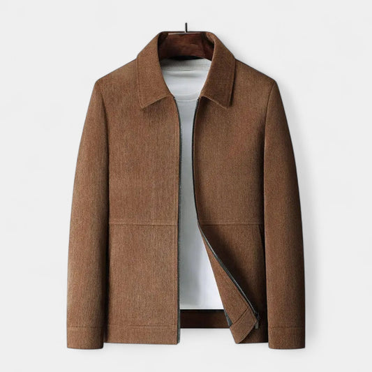 Men's Textured Harrington Super Shirt