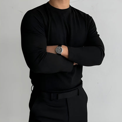 Men's Thick Long-Sleeve Sweater