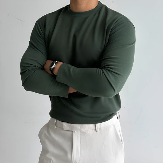 Men's Thick Long-Sleeve Sweater