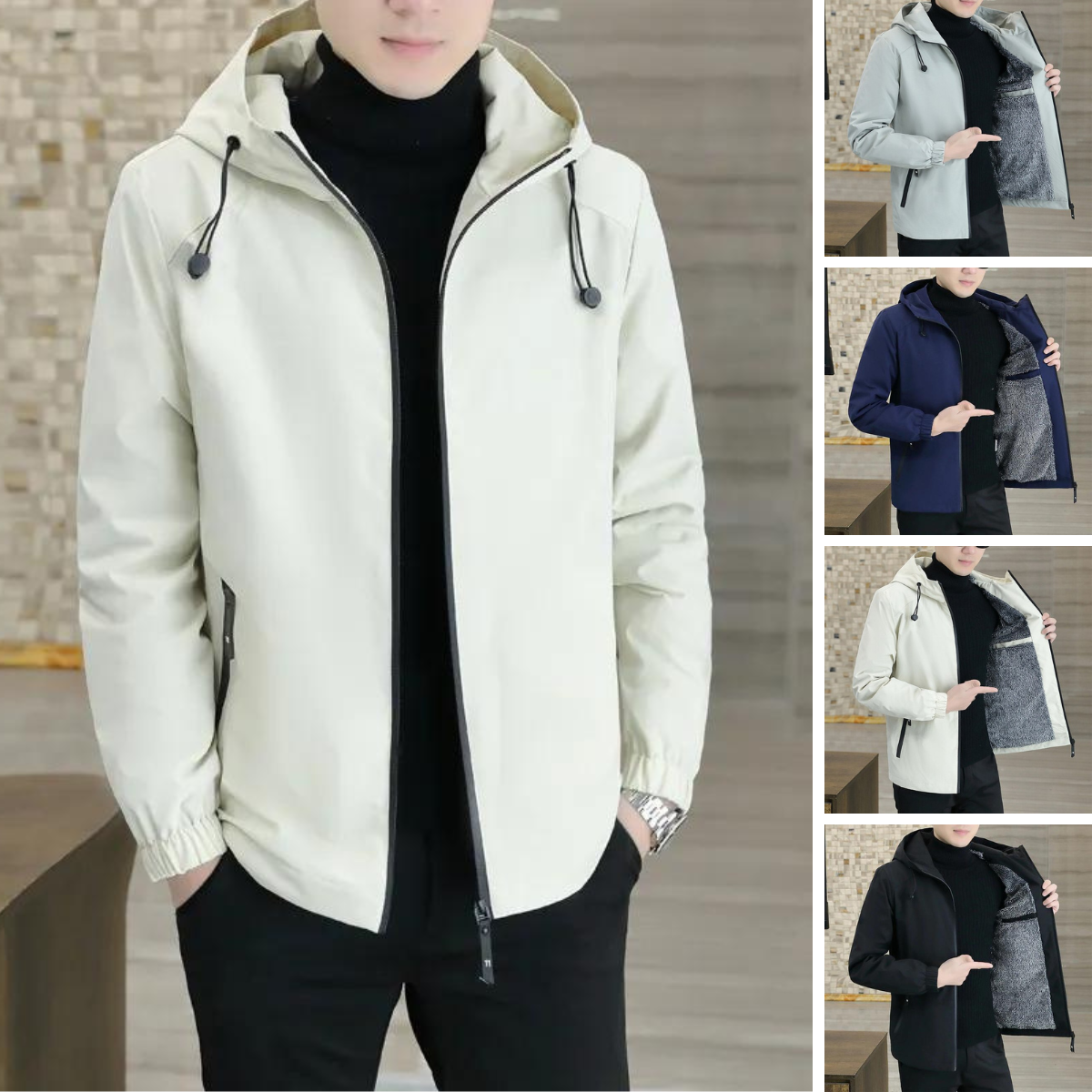 Men's Trendy Hoodie Jacket