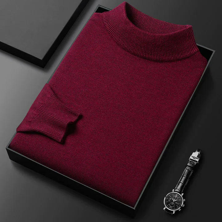 Men's Turtleneck Elegant Sweater