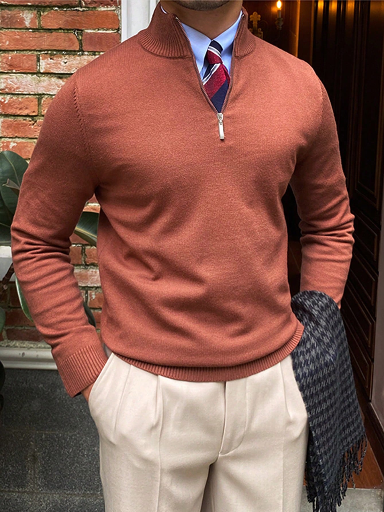 Men's Turtleneck Sweater Classic Fit