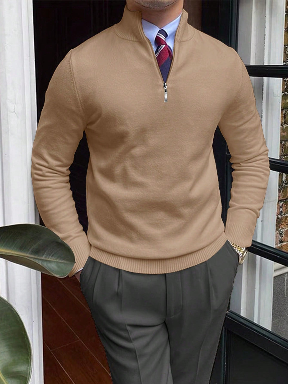 Men's Turtleneck Sweater Classic Fit