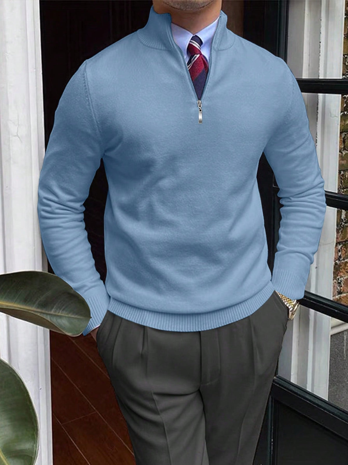 Men's Turtleneck Sweater Classic Fit