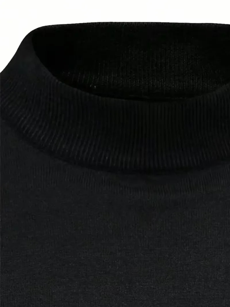 Men's Turtleneck Sweater Long Sleeve