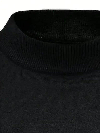 Men's Turtleneck Sweater Long Sleeve