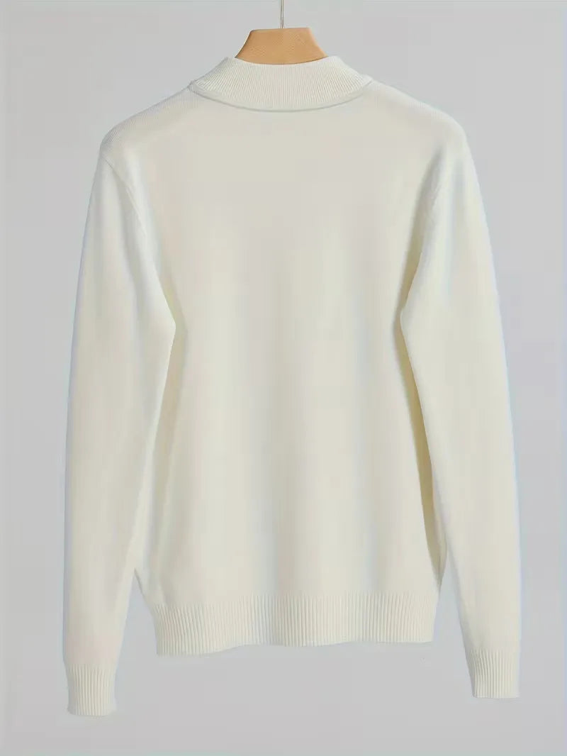 Men's Turtleneck Sweater Long Sleeve
