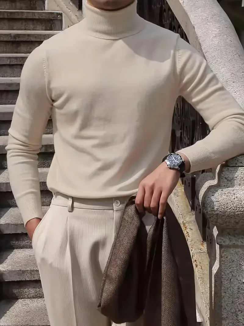 Men's Turtleneck Sweater Regular Fit