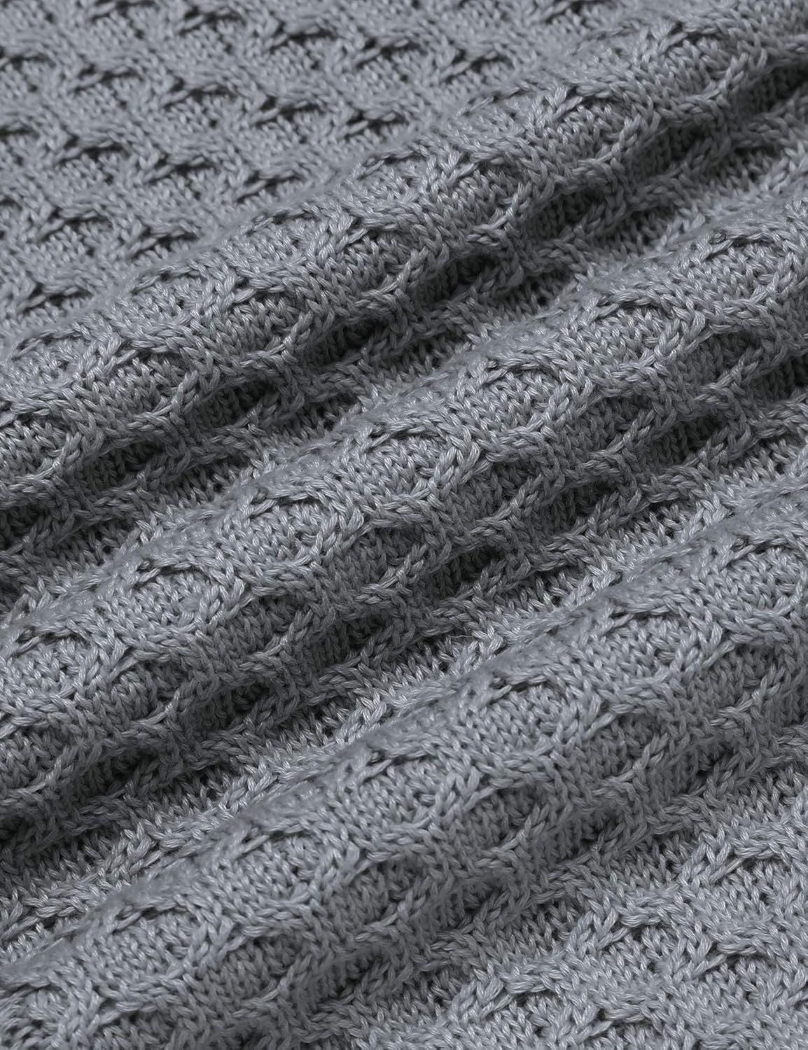 Men's Turtleneck Sweater - Slim Fit Casual Roll Collar