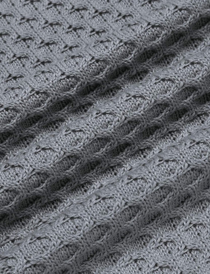 Men's Turtleneck Sweater - Slim Fit Casual Roll Collar