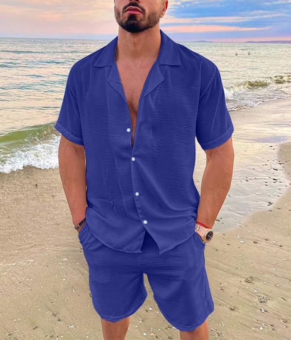 Men's Two-Piece Leisure Outfit Summer Set