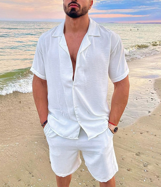Men's Two-Piece Leisure Outfit Summer Set