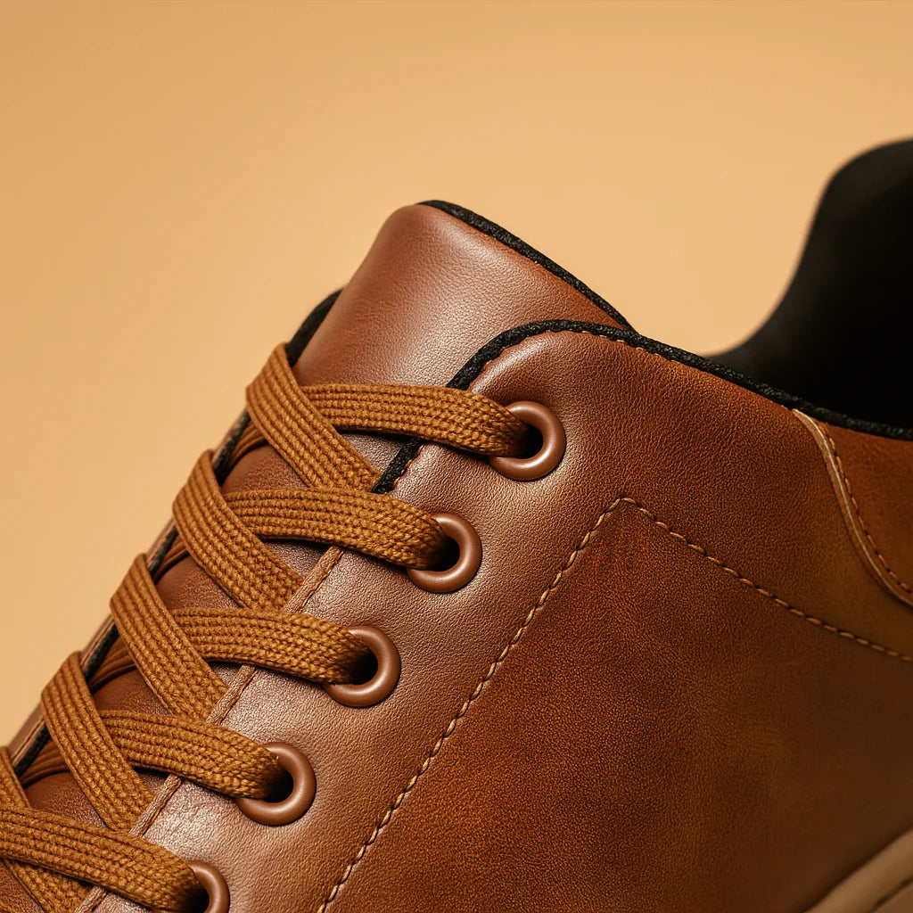 Men's Urban Style Lace-Up Shoes for Everyday Comfort