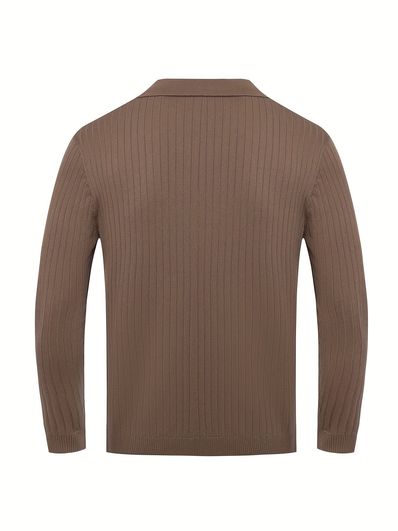 Men's V-Neck Knit Sweater