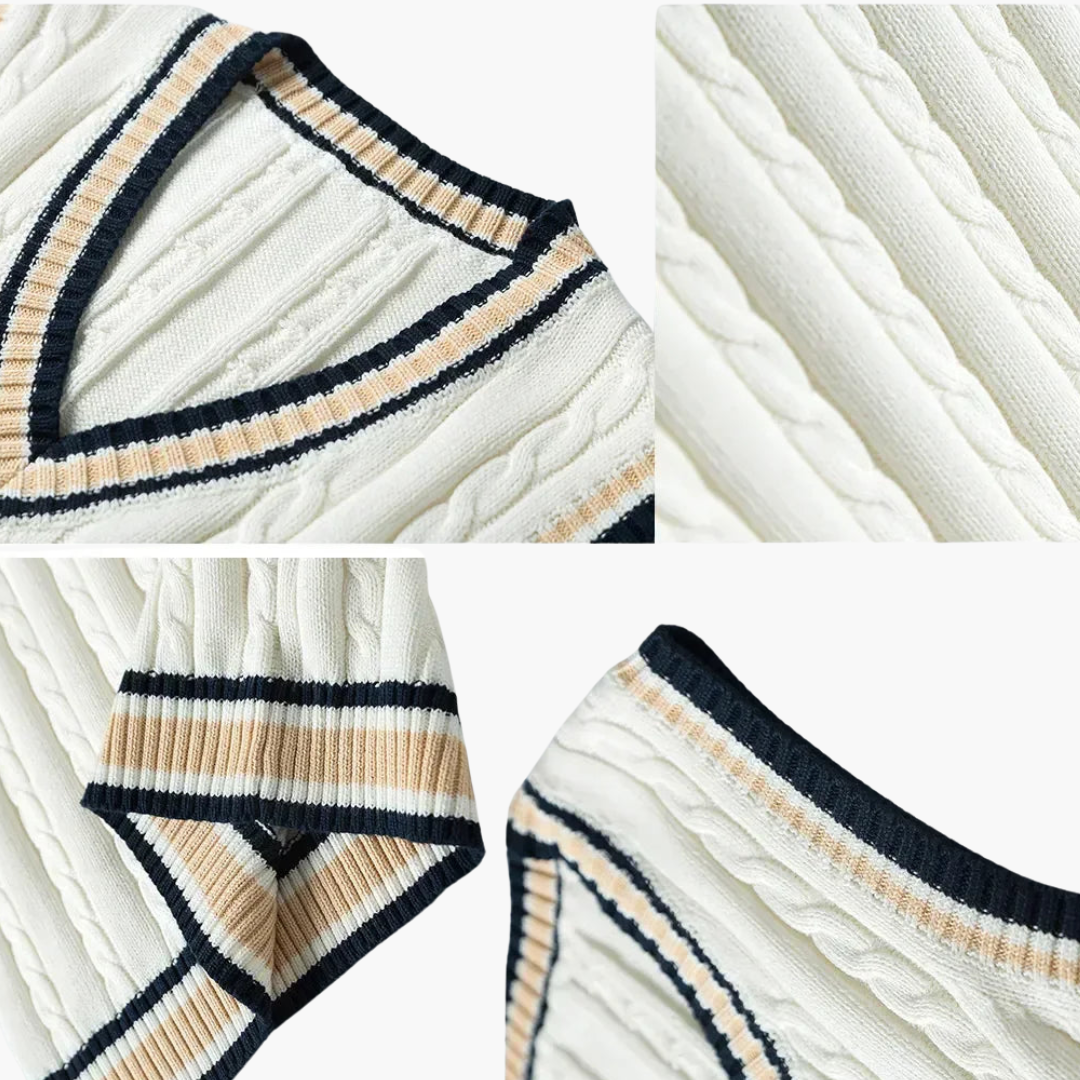 Men's V-Neck Knitting Vest