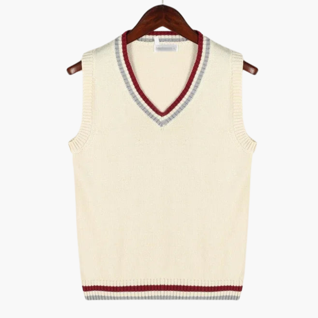 Men's V-Neck Knitting Vest