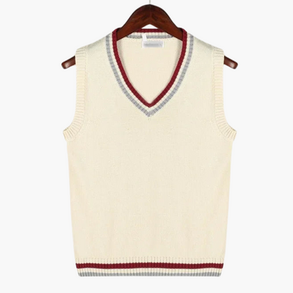 Men's V-Neck Knitting Vest