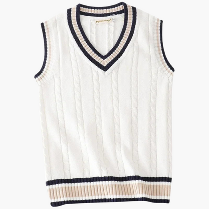 Men's V-Neck Knitting Vest