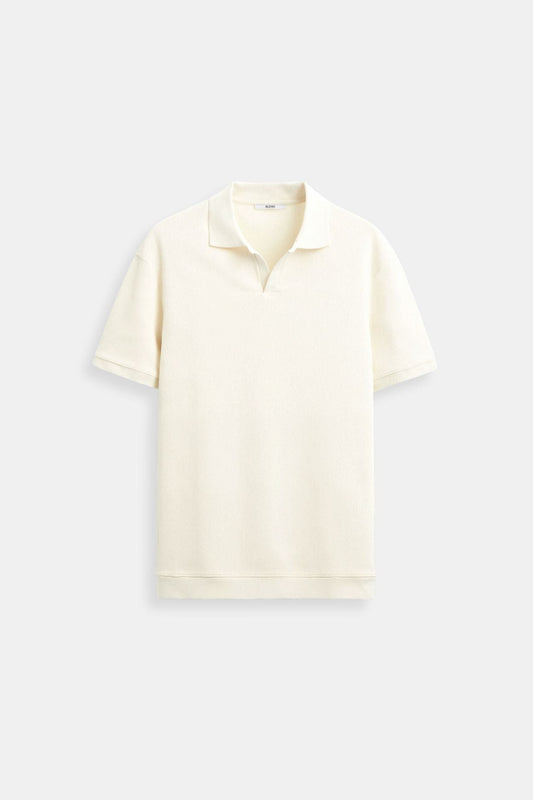 Men's V-Neck Short Sleeve Polo Shirt