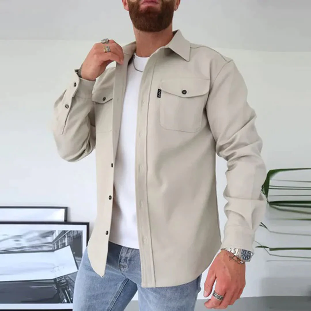 Men's Versatile Shirt Jacket