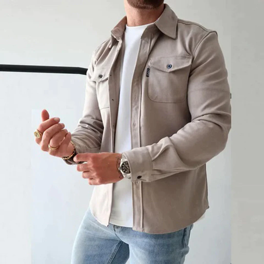 Men's Versatile Shirt Jacket