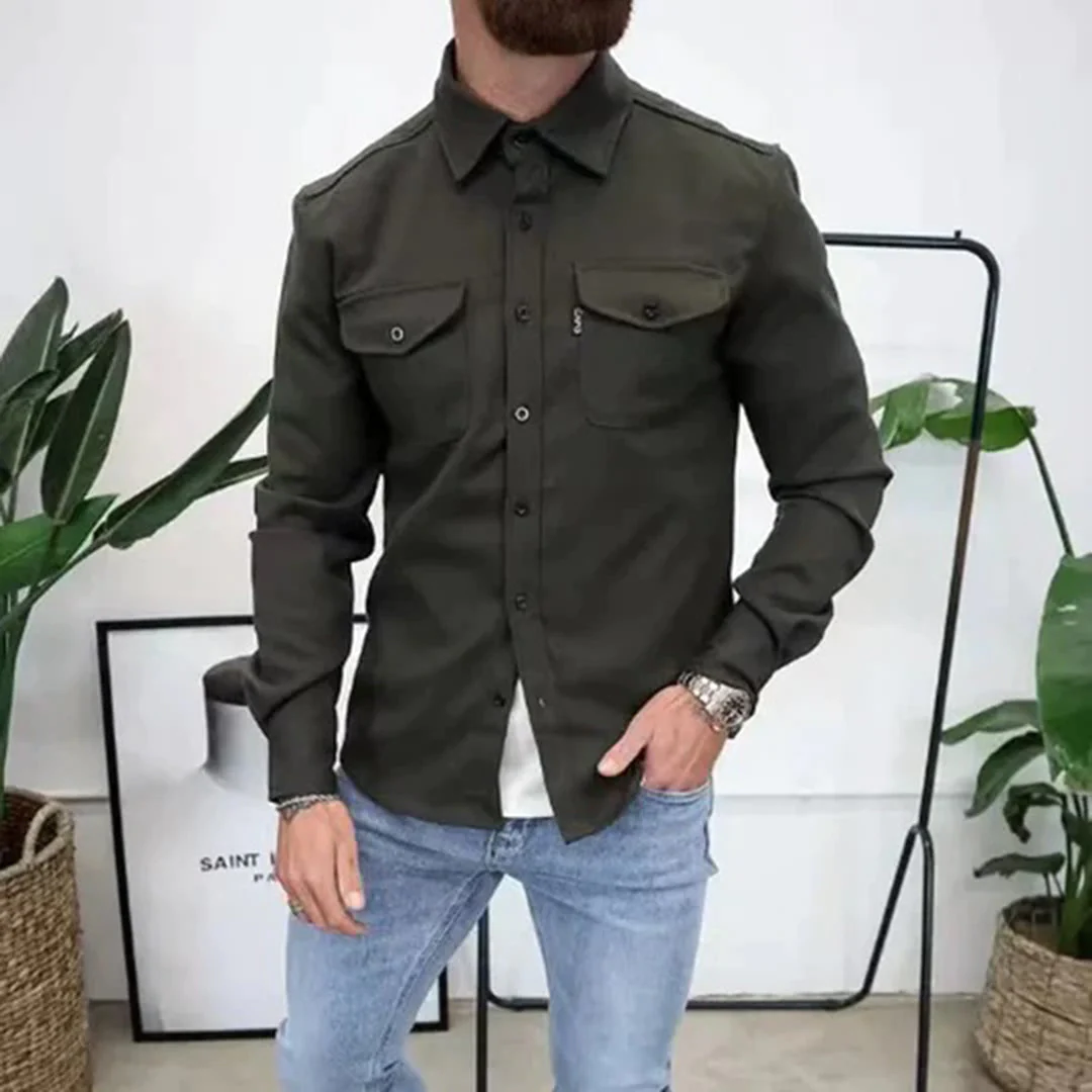 Men's Versatile Shirt Jacket