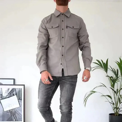 Men's Versatile Shirt Jacket