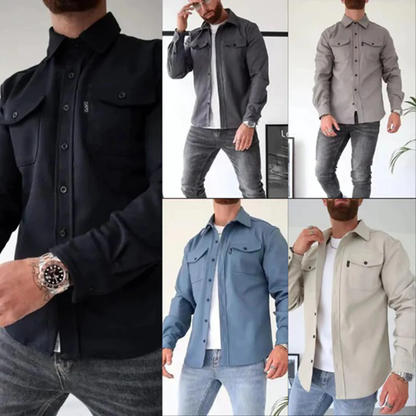 Men's Versatile Shirt Jacket