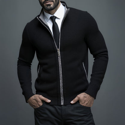 Men's Vest with Zipper - Slim Fit Stylish Layer
