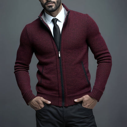 Men's Vest with Zipper - Slim Fit Stylish Layer
