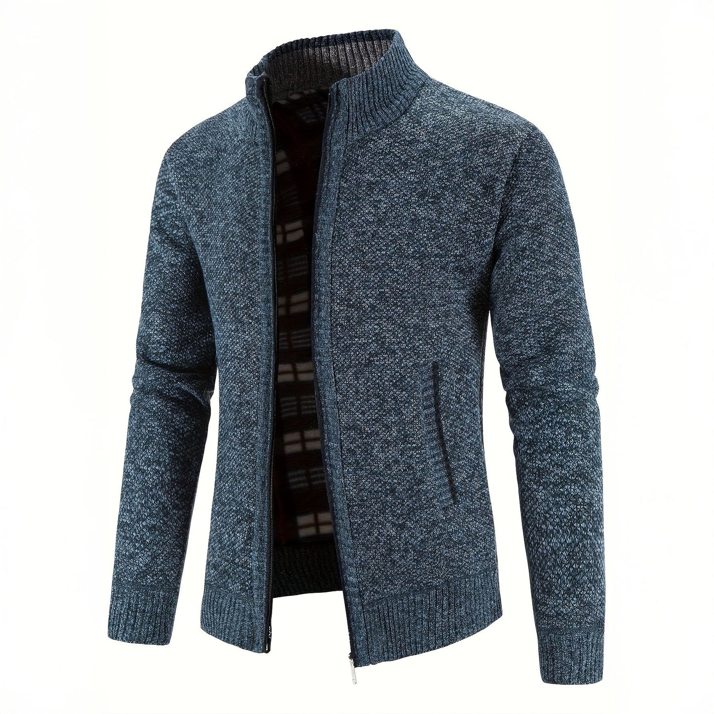 Men's Vest with Zipper - Slim Fit Stylish Layer