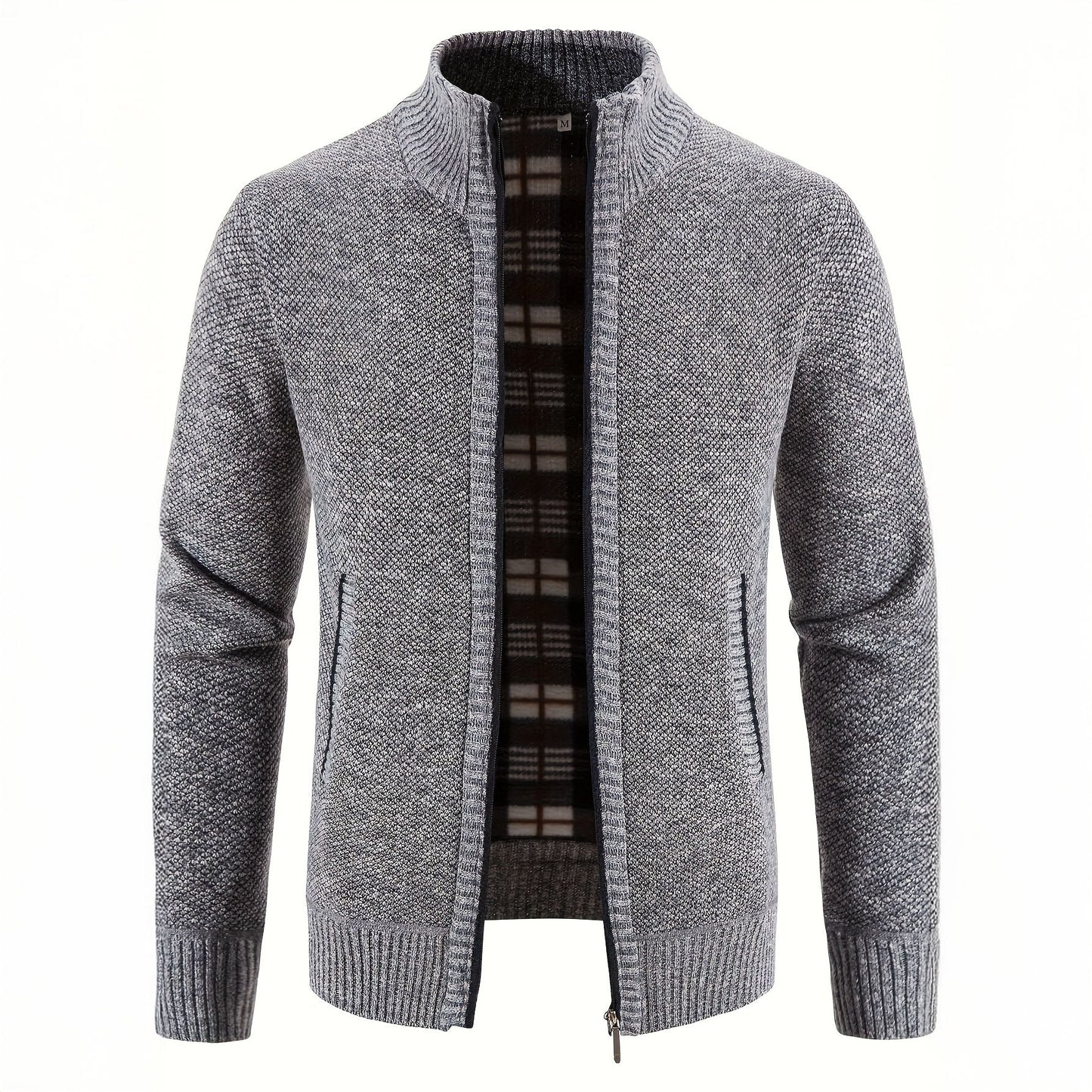 Men's Vest with Zipper - Slim Fit Stylish Layer