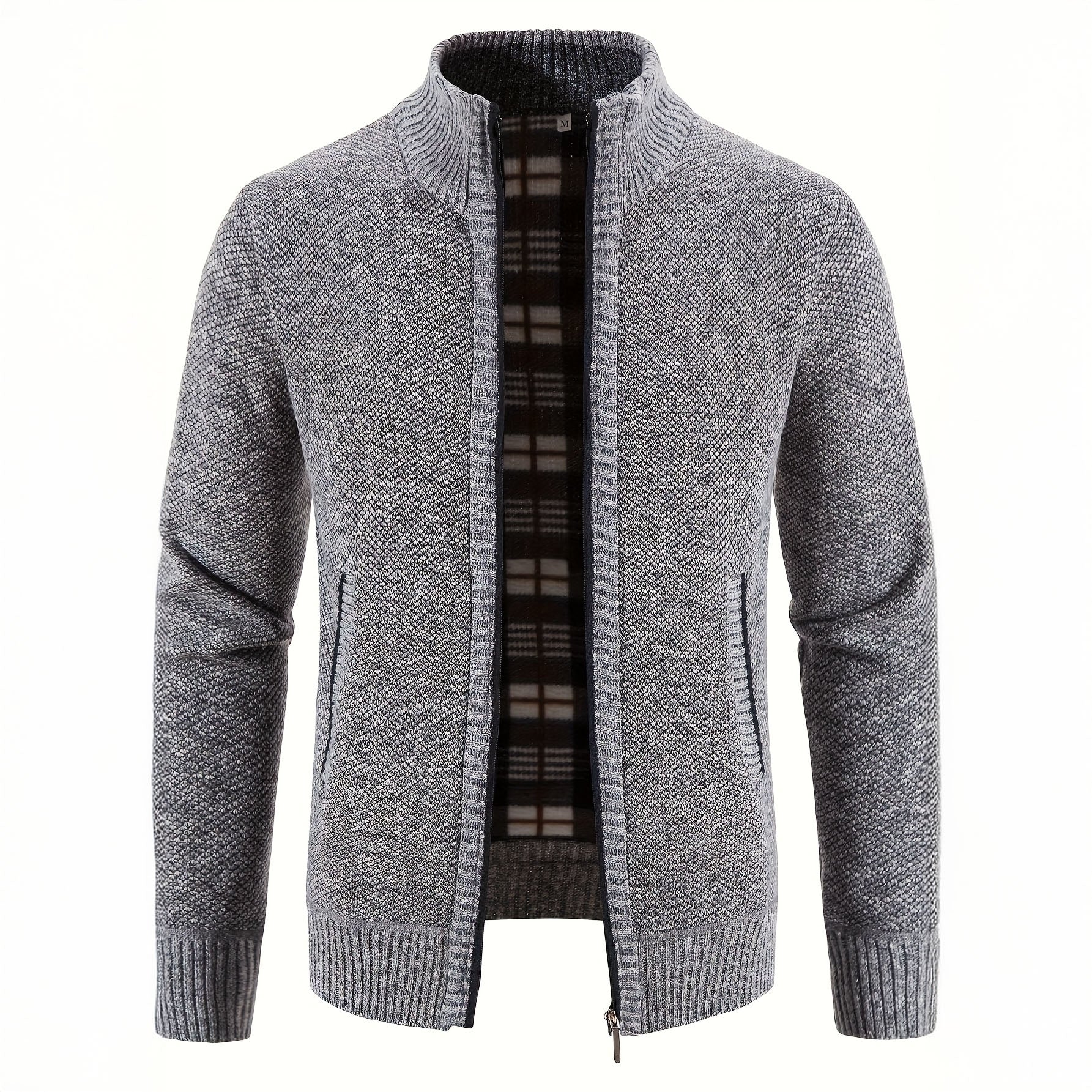 Men's Vest with Zipper - Slim Fit Stylish Layer