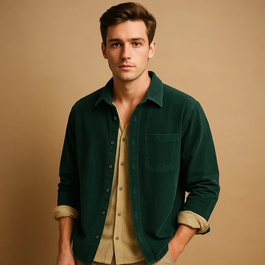 Men's Vintage Corduroy Shirt