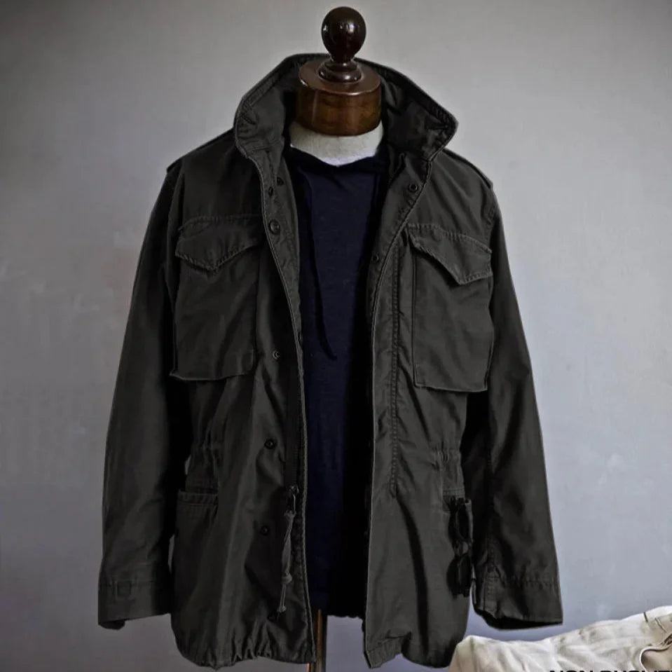 Men's Vintage Field Jacket - Durable Lightweight Outerwear